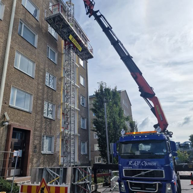 kuljetus ja nostopalvelu ojonen