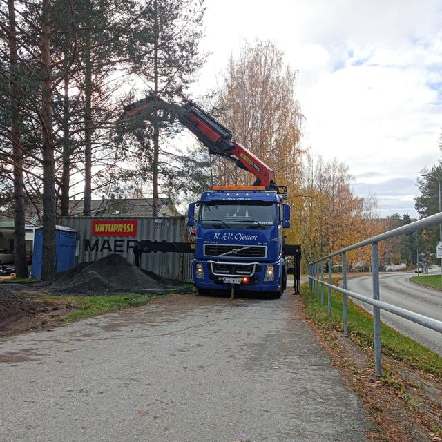 kuljetus ja maanrakennus ojonen