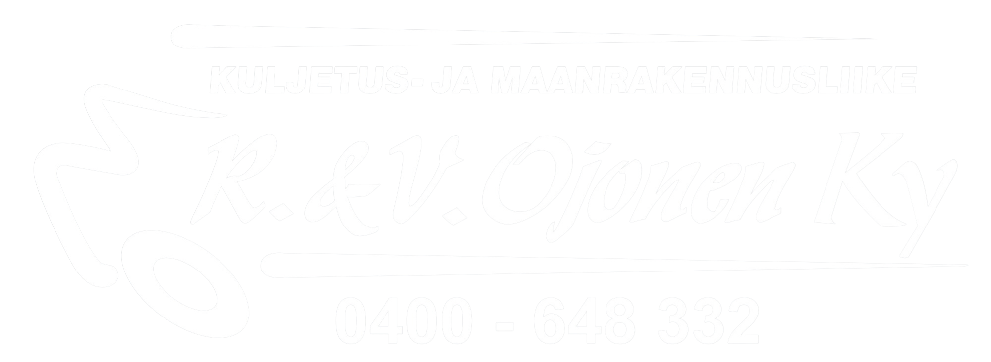 kuljetus- ja maanrakennusliike R & V ojonen logo