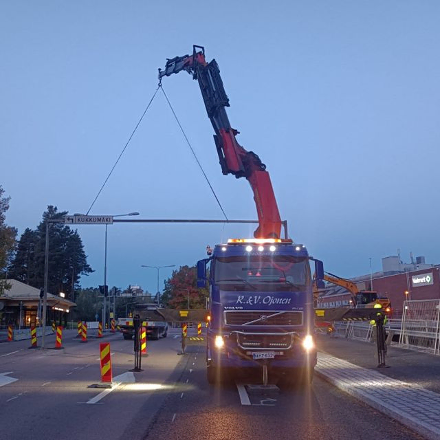 kuljetus ja nostopalvelu ojonen